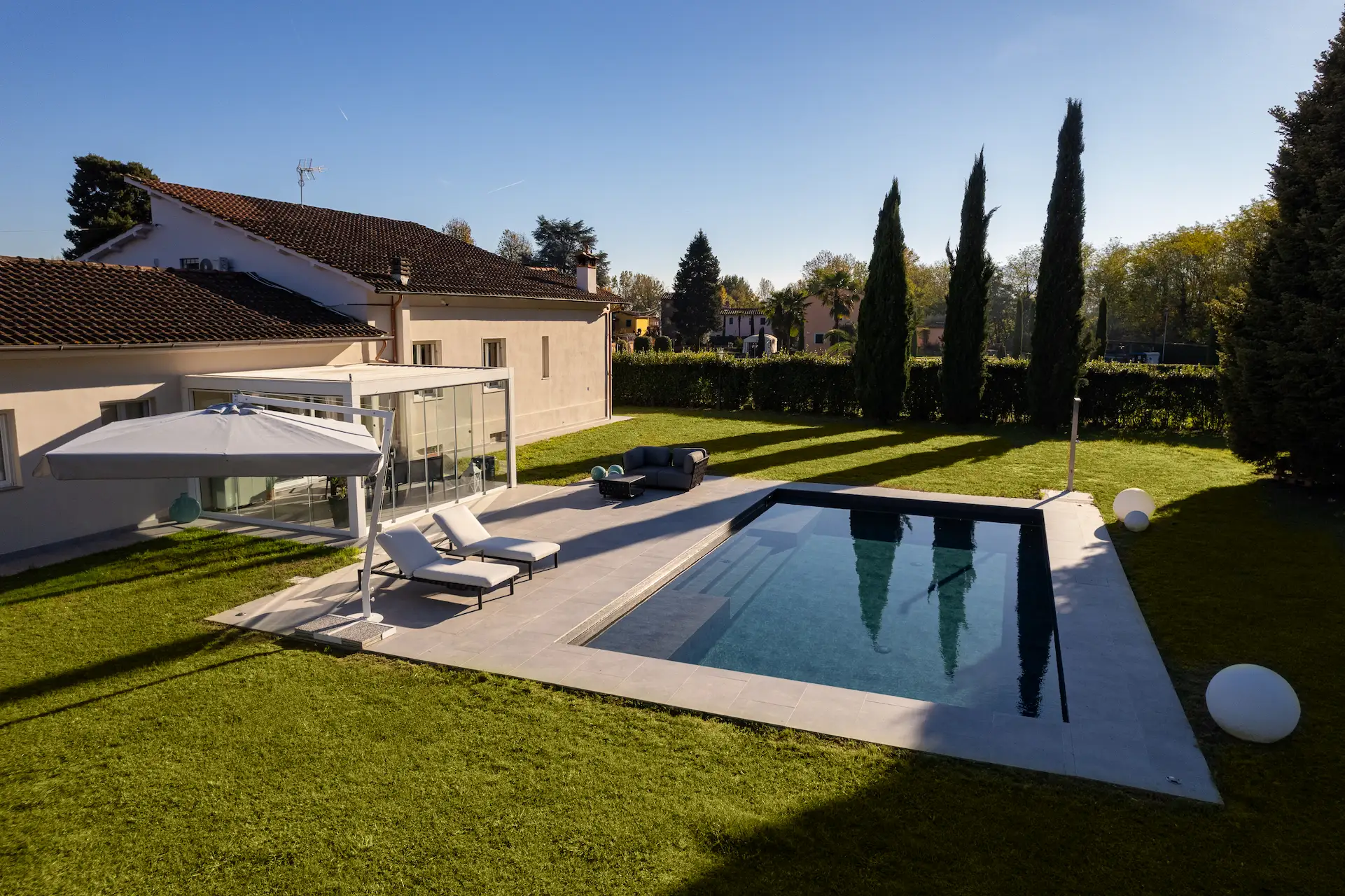 Progetto d’interni Giorgetti: soggiorno moderno