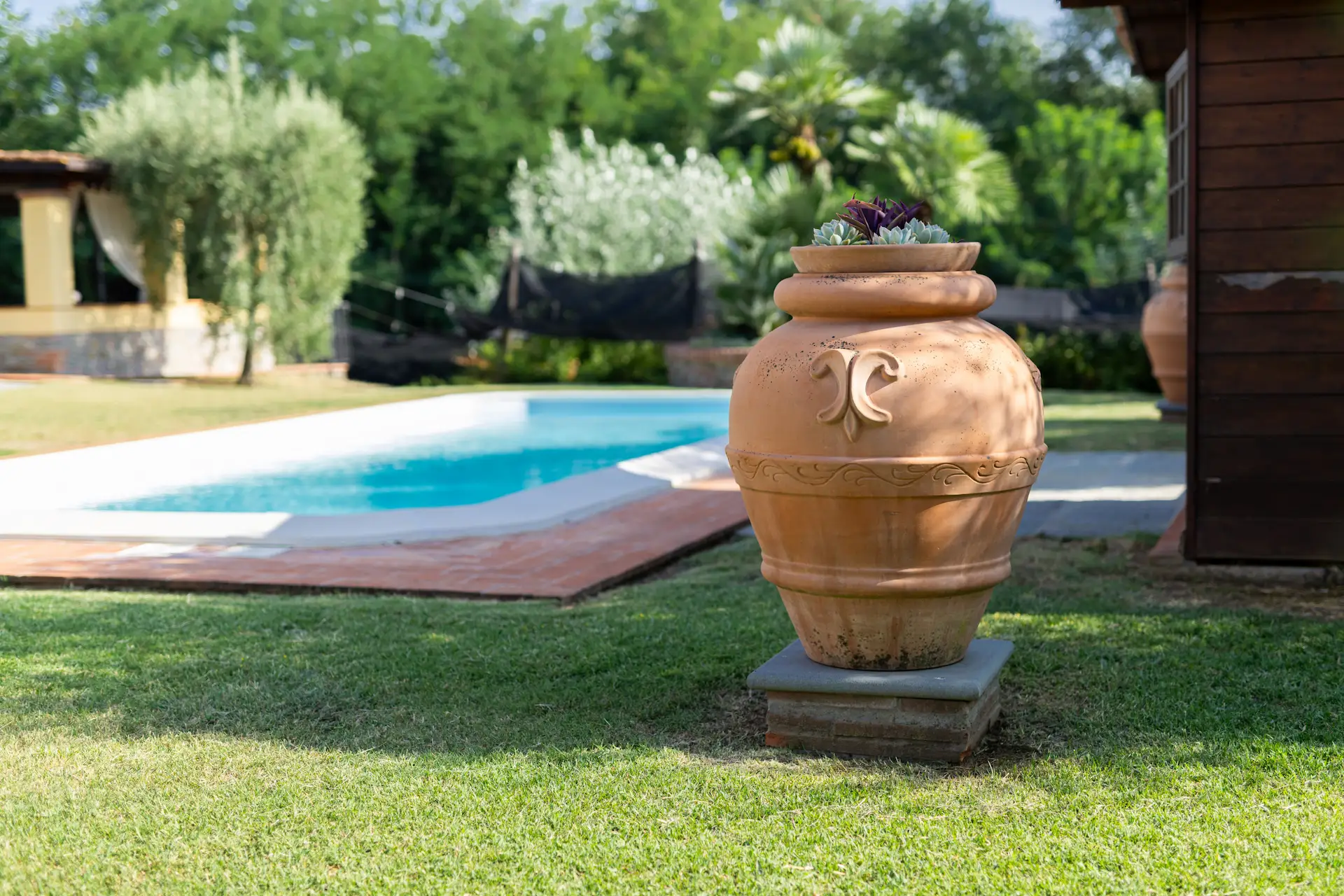 Zona living elegante progettata da Giorgetti